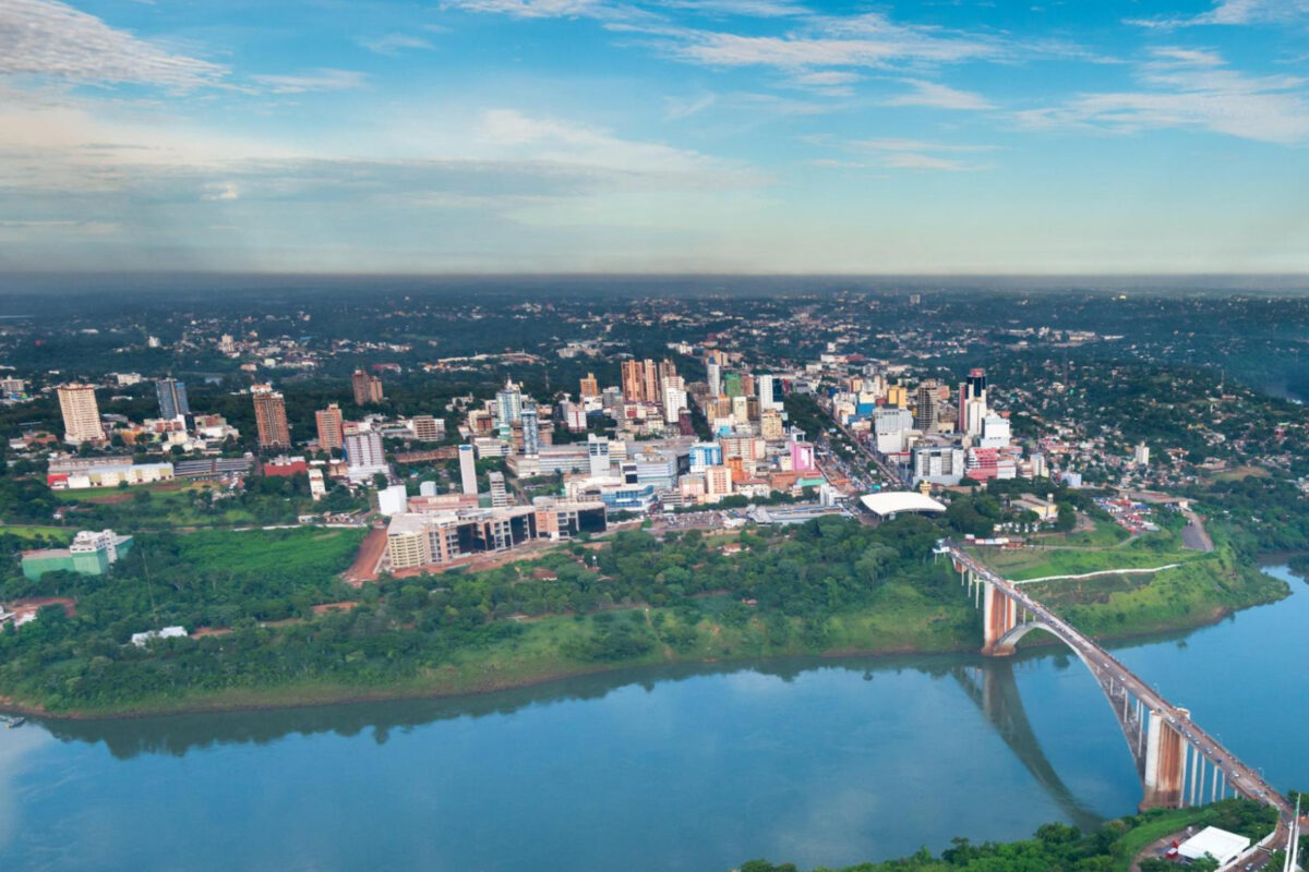Ciudad del Este, no departamento de Alto Paraná